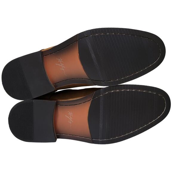 Tommy Hilfiger Men Brayo Casual Derby Oxfords Size US 8M Light Natural Brown - Picture 4 of 5